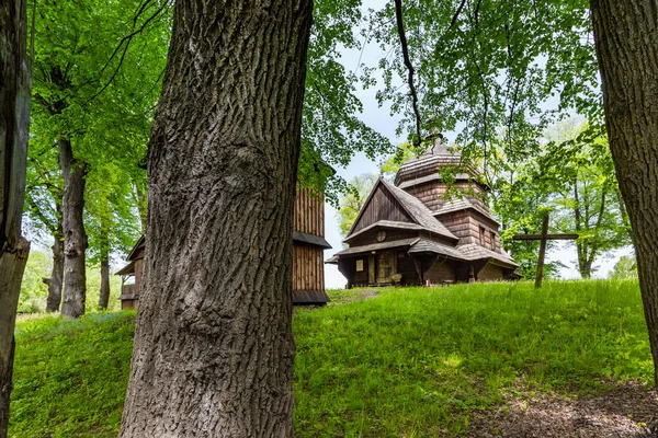 Czertez Polen Mei 2020 Houten Grieks Katholieke Boyko Kerk Een — Stockfoto