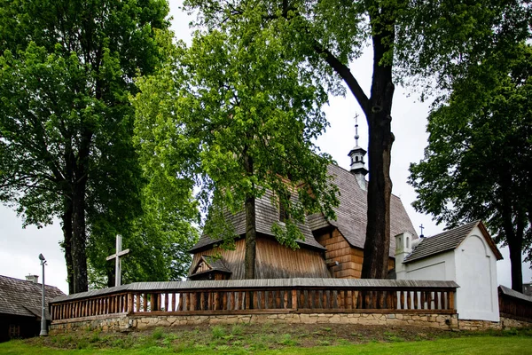 Blizne Polen Maj 2020 Alla Helgons Kyrka Ligger Byn Blizne — Stockfoto