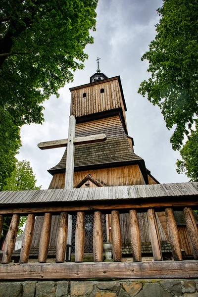 Blizne Pologne Mai 2020 Église Toussaint Située Dans Village Blizne — Photo