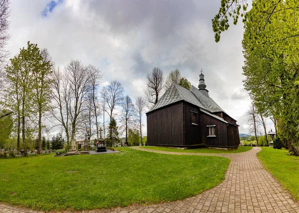 Tjarna Polen Maj 2020 Grekisk Katolska Kyrkan Saint Dymitr Czarna — Stockfoto