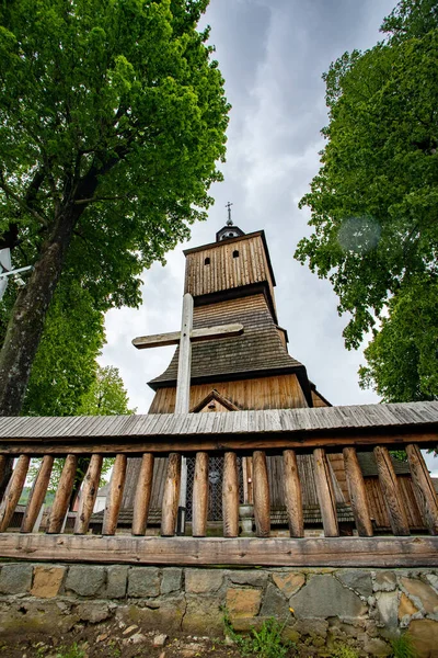Blizne Polen Mai 2020 Allerheiligen Kirche Dorf Blizne Erbaut Vor — Stockfoto
