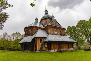 HOSZOW, POLAND - 27 Mayıs 2020: Yunan Katolik St. Nicholas Kilisesi.