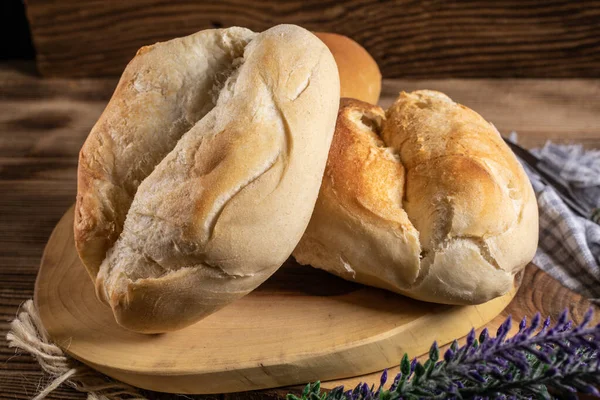 Свіжий Хліб Сніданок Вибірковий Фокус — стокове фото