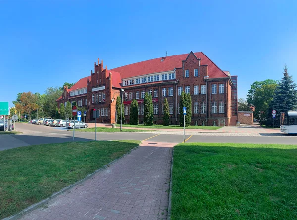 Malbork Pologne Septembre 2019 Siège Poviat Starosty Malbork — Photo