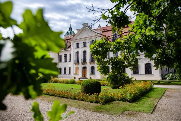 Kozlowka Poland Ağustos 2020 Rococo Neoklasik Saray Kompleksi Lublin Yakınlarındaki — Stok fotoğraf