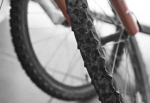 Fahrrad Räder Makrofoto — Stockfoto