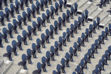 Satır bir stadyum sandalye