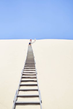 Avrupa'nın en büyük dune. Arcachon, Fransa
