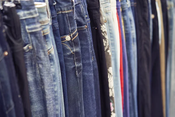 Gruppo Blue Jeans — Foto Stock