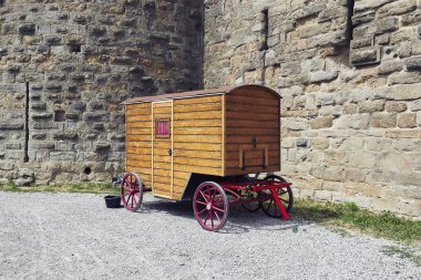 eski ahşap Gitanes vagon