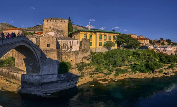 Vista panorâmica de Mostar. Bósnia — Fotografia de Stock