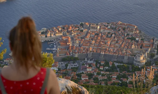 Vista desde Dubrovnik. Croacia — Foto de Stock