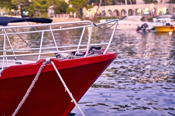 Panorama Dubrovnik hamn. Europa, Kroatien — Stockfoto