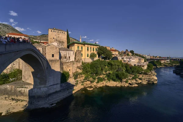 Ponte velha de Mostar Bósnia Herzegovina — Fotografia de Stock