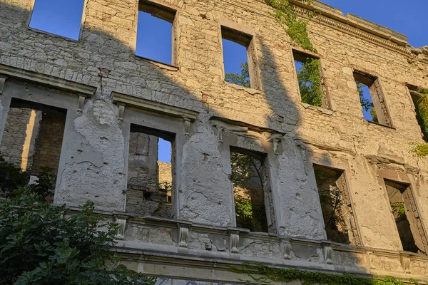 보스니아 전쟁에서 파괴된 건물 — 스톡 사진