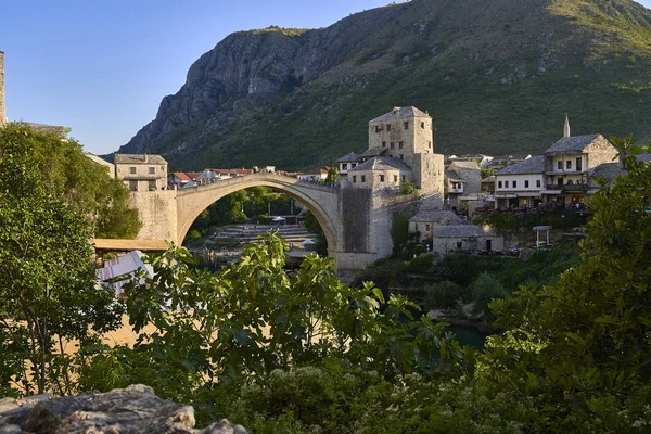 Η παλιά γέφυρα Μόσταρ. Βοσνία Ερζεγοβίνη — Φωτογραφία Αρχείου