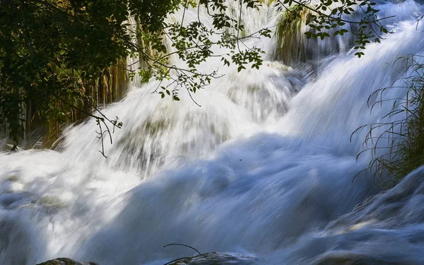 Krka Wasserfälle in Kroatien. Europa — Stockfoto