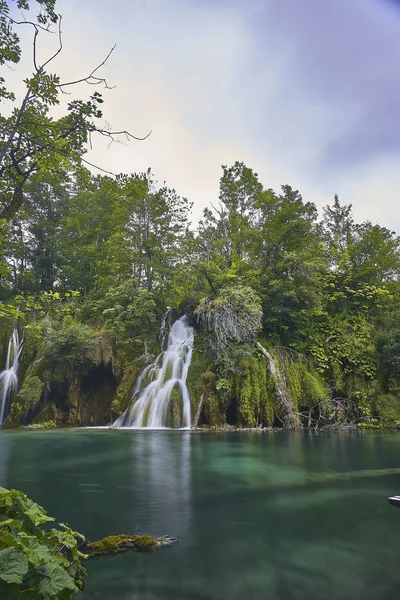 Parco nazionale di Plivitce in Croazia — Foto Stock