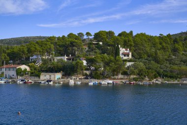 Hırvatistan'daki Bobovisca Limanı