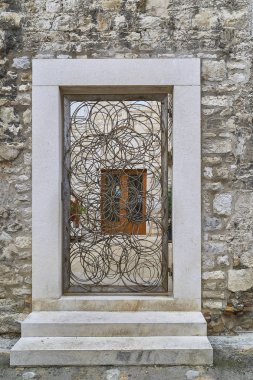 Split şehrinin sokakları. Hırvatistan