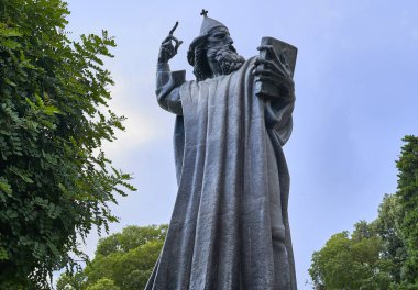 Split şehrinin sokakları. Hırvatistan