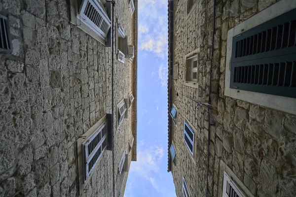 Utcáin Split város. Horvátország — Stock Fotó