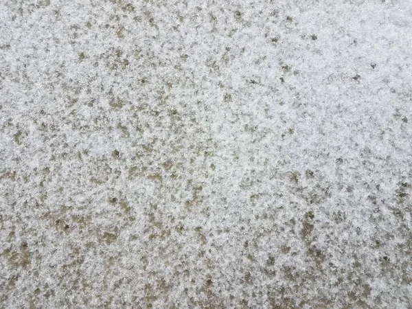 Schnee Und Eis Auf Grauem Zementboden Oder Boden — Stockfoto