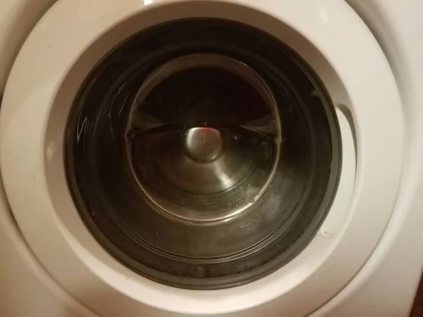 Front Loading Washing Machine Spinning Very Fast — Stock Photo, Image