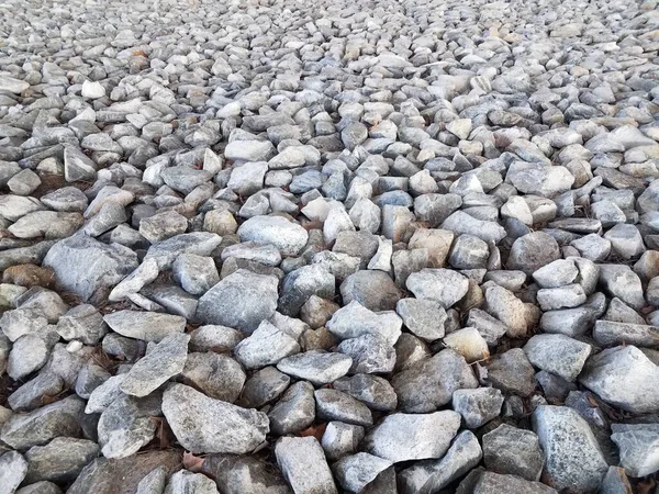 Graue Felsen Oder Steine Oder Felsbrocken Oder Hintergrundmuster — Stockfoto