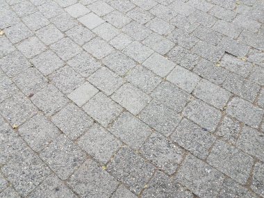 Gri kare taş ya da yerdeki kaya fayansları