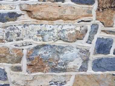 bir gri ve kahverengi taş veya kaya duvar