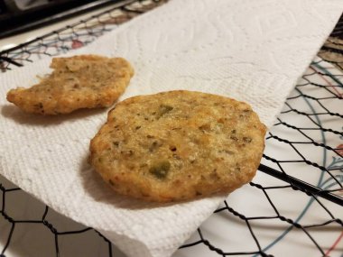 Porto Riko 'lu kızarmış morina balığı.