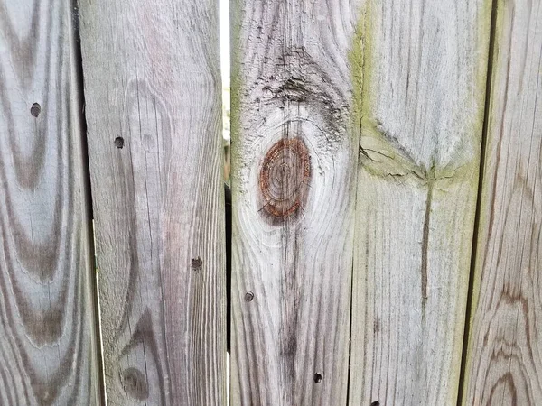 Brown Wood Fence Eye Shape Board — Stock Photo, Image