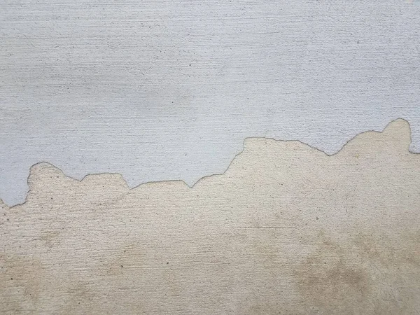 Beyaz Gri Çimentoyu Ayıran Düzensiz Şekilli Bir Çizgi — Stok fotoğraf