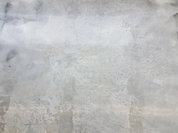 Plancher Ciment Gris Altéré Avec Nombreuses Petites Fissures — Photo