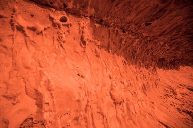 Kırmızı Yerbenzeri gezegen görünümünü