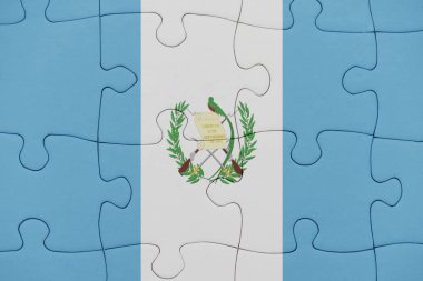 guatemala bayrağı ile bulmaca.