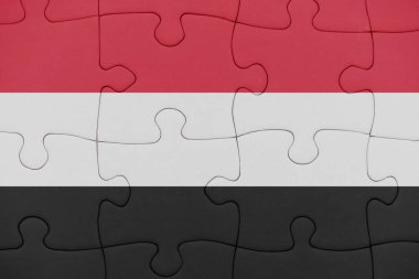 yemen bayrağı ile bulmaca.