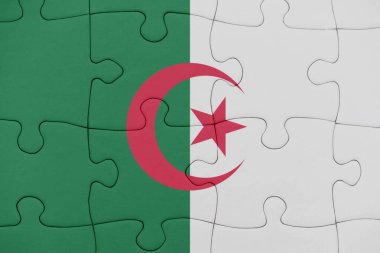 Cezayir bayrağı ile bulmaca.