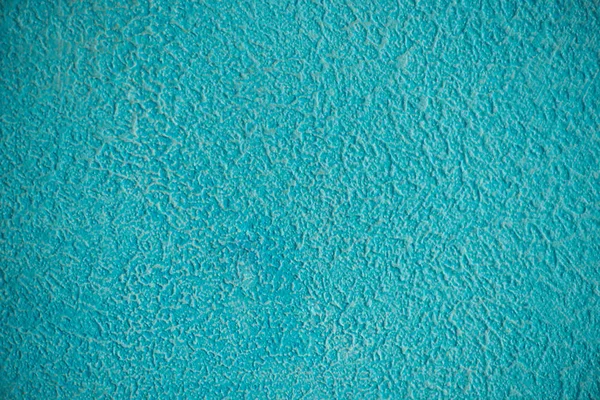 New Blue Cement Wall Beautiful Concrete Stucco Painted Cement Surface — Stock Photo, Image