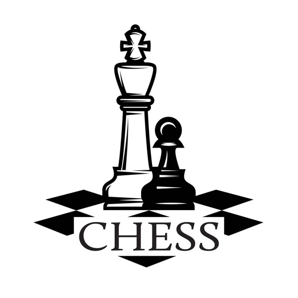 Rei xadrez figura ícone preto símbolo líder