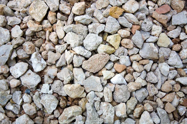 Küçük Kayaların Arka Planı Inşaat Yolları Için Çakıl Taşları — Stok fotoğraf