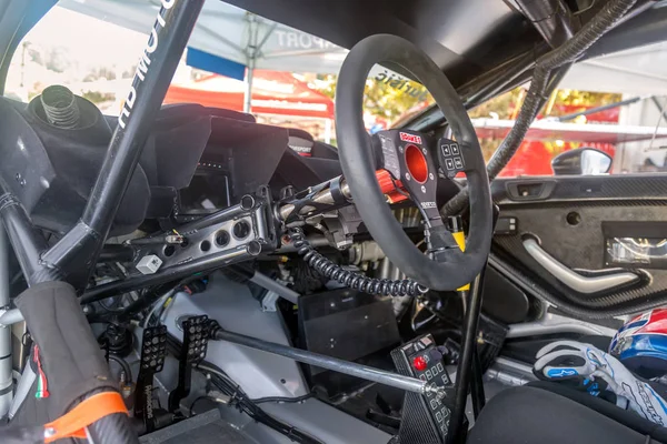 Buzet Croacia Septiembre 2018 Cockpit Coche Carreras Deportivas Campeonato Europeo — Foto de Stock