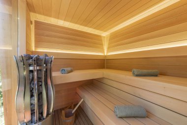 Sauna odası iç