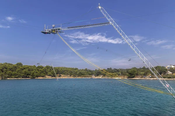 Wake cable park — Stock Photo, Image