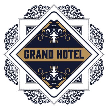 Foral çerçeve Vintale logolu