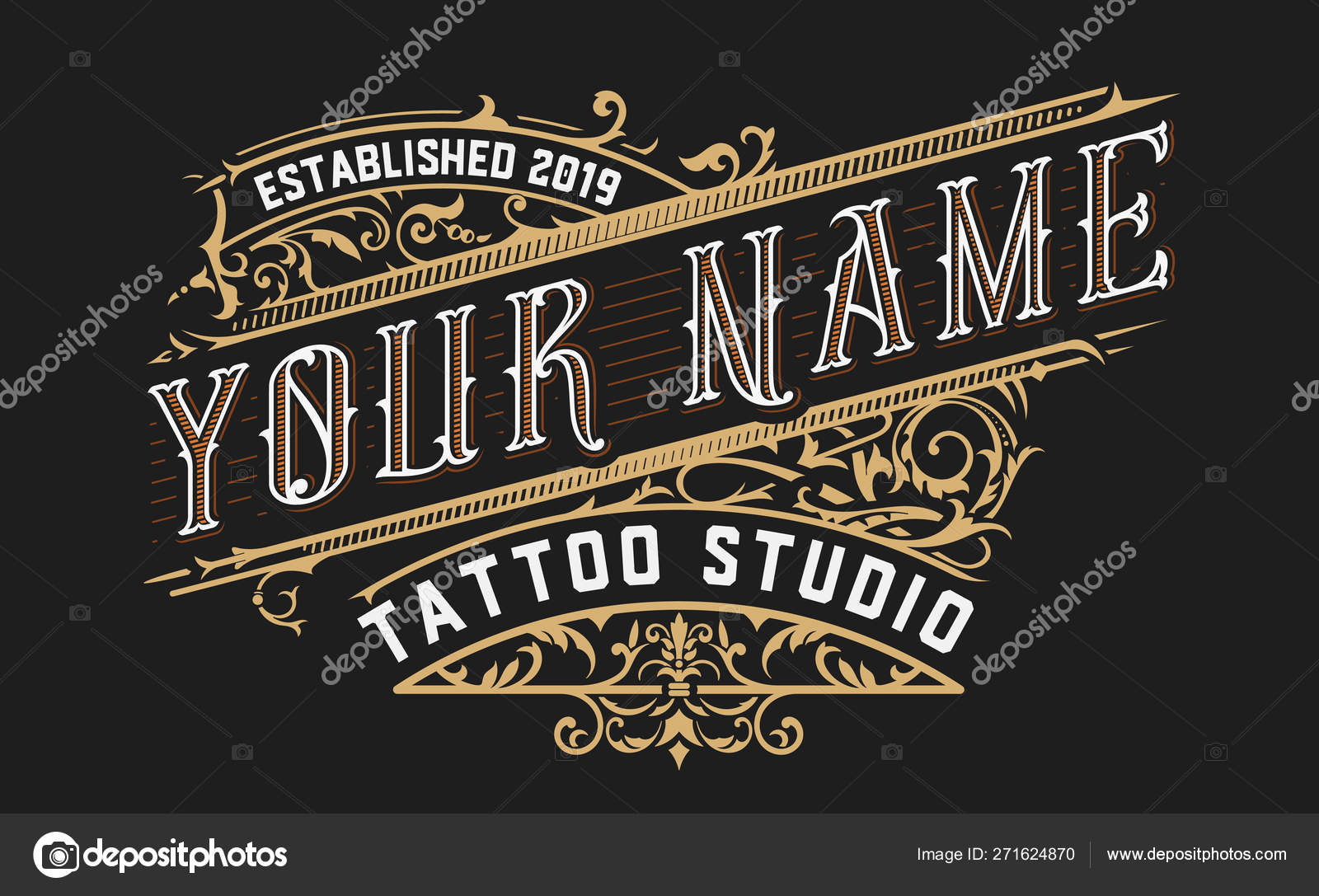 Set of Different Stylish Tattoo Art Drawings with Meaning Stock Vector -  Illustration of element, ornament: 196787654