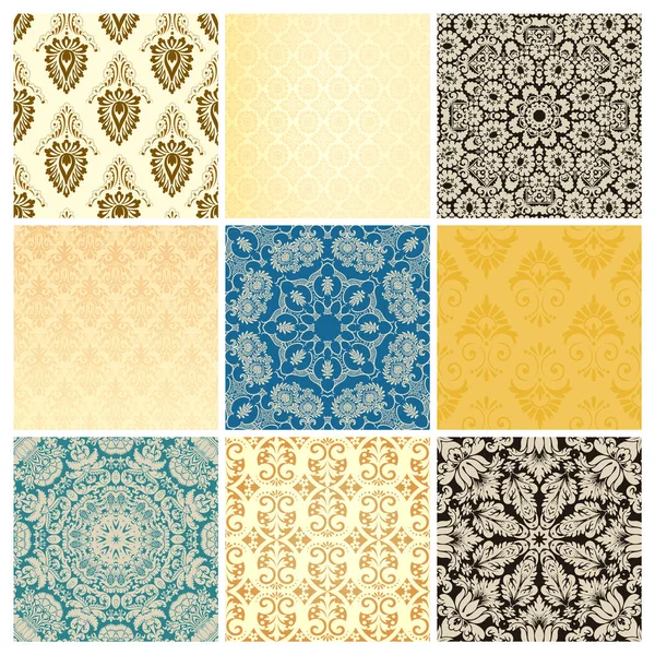 Set Patterns Vector Layered — Stock Vector