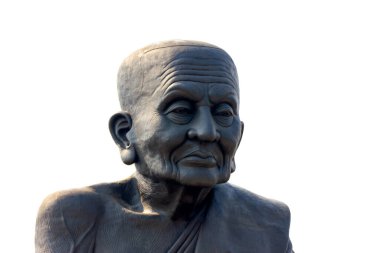 PRACHUAP KHIRI KHAN THAILAND 31 Ocak 2019 Huay Moğol Tapınağı Hua Hin Bölgesi Luang Pu Thuat heykeli