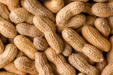 Unshelled fıstık tam kare görünümü kapatın